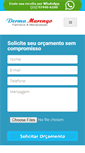 Mobile Screenshot of dermamarengo.com.br